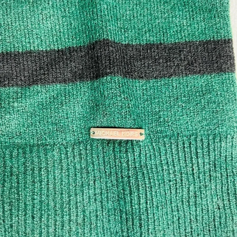 Michael Kors Womens Striped Pullover Sweater Green Size S NWT - Picture 7 of 11
